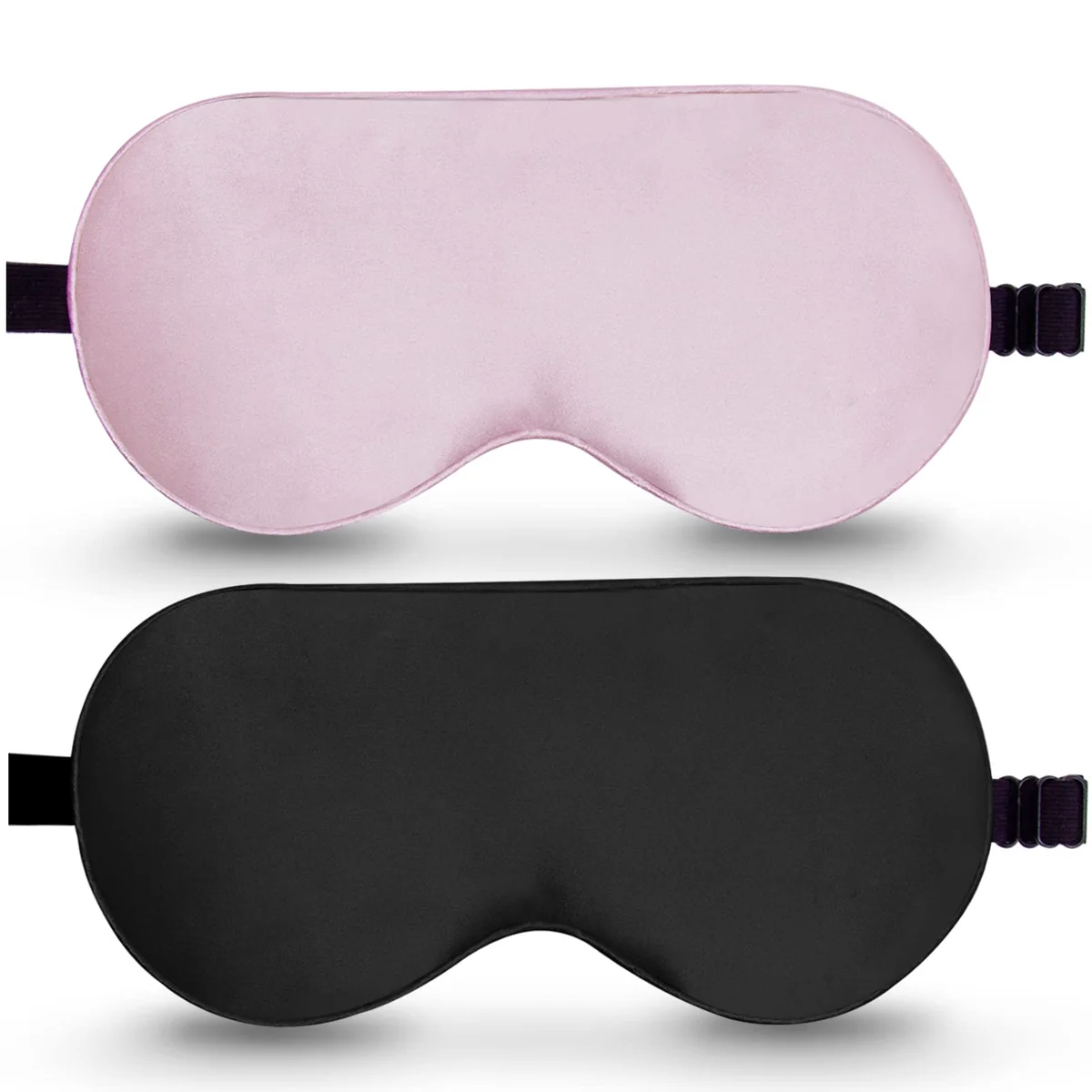 BeeVines 100% Real Mulberry Silk 2 Pack Sleep Mask